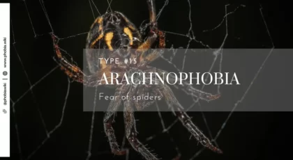 Arachnophobia - Fear of spiders