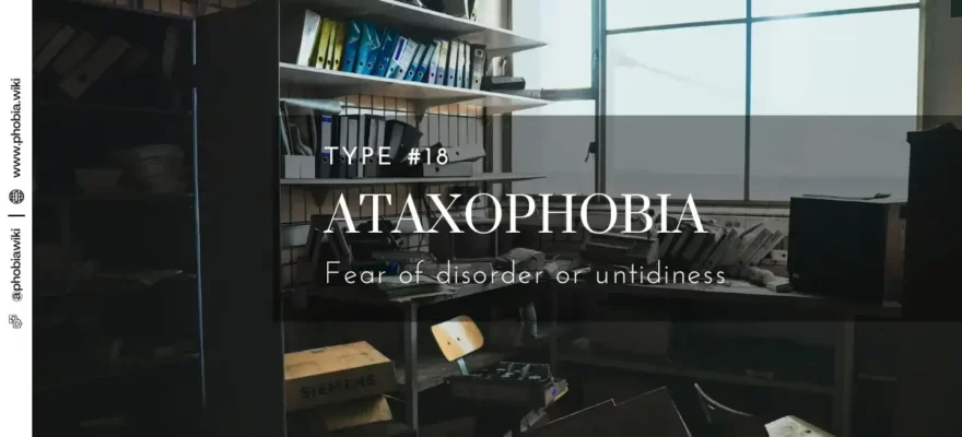 Ataxophobia - Fear of disorder or untidiness