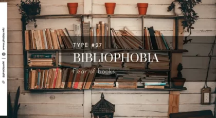 Bibliophobia - Fear of books